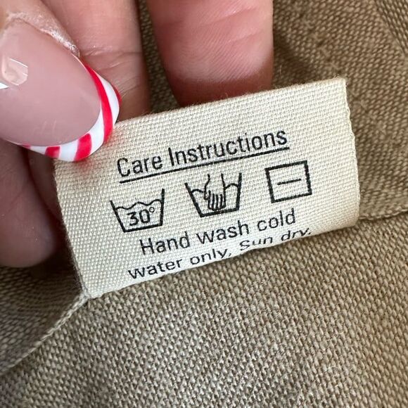 Core Hemp Handmade Natural Pure Hemp Lightweight Mini Backpack - Picture 7 of 8